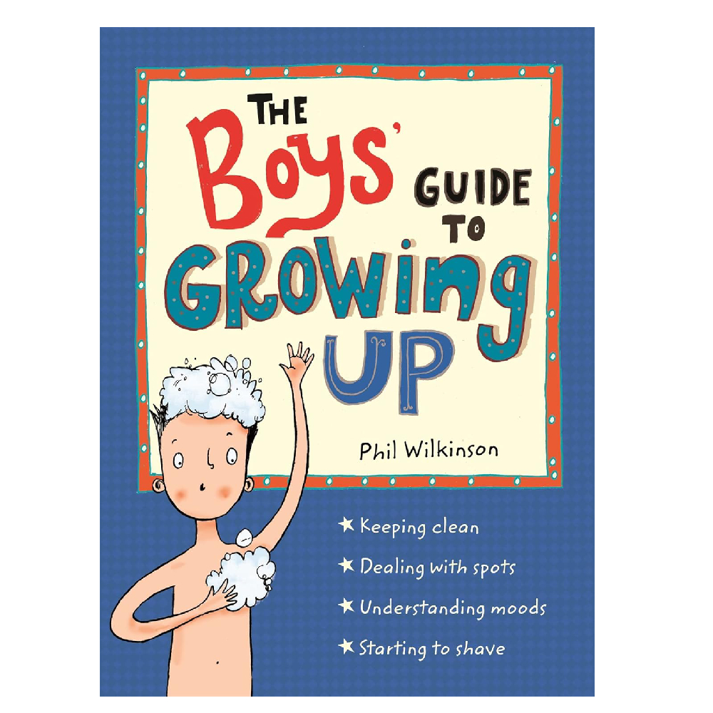 TEMU The Boys' Guide To Growing Up Book By Phil Wilkinson: Life Skills, Puberty, Confidence, Challenges, Friendships, Relationships, And Growth For