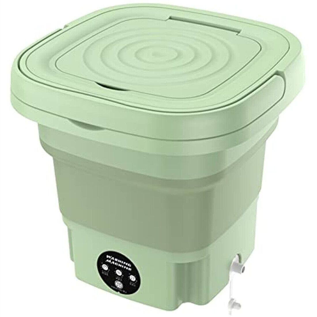 8l portable washing machine mini washer foldable washer and spin dryer travel uk details 6