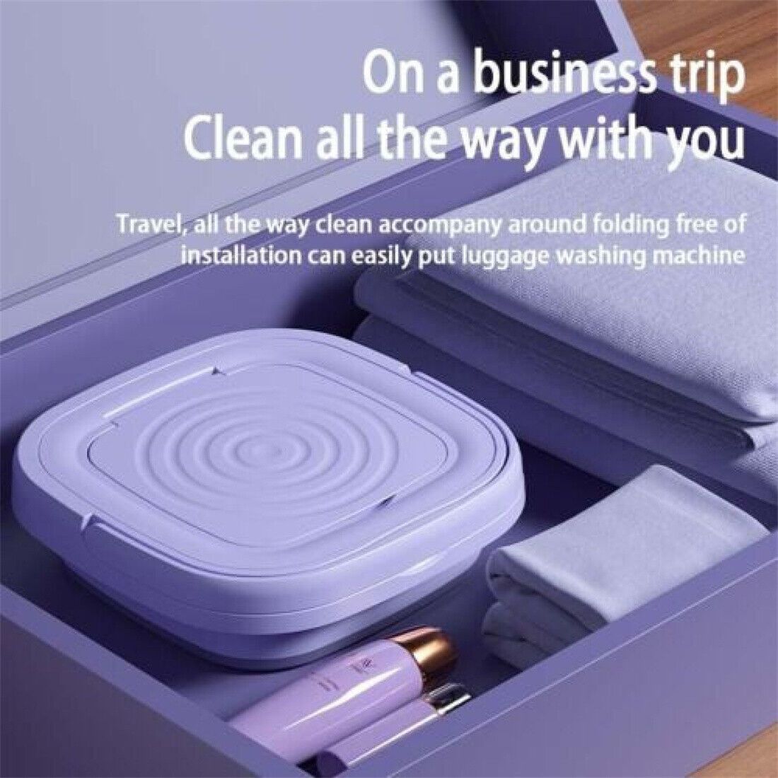 8l portable washing machine mini washer foldable washer and spin dryer travel uk details 3