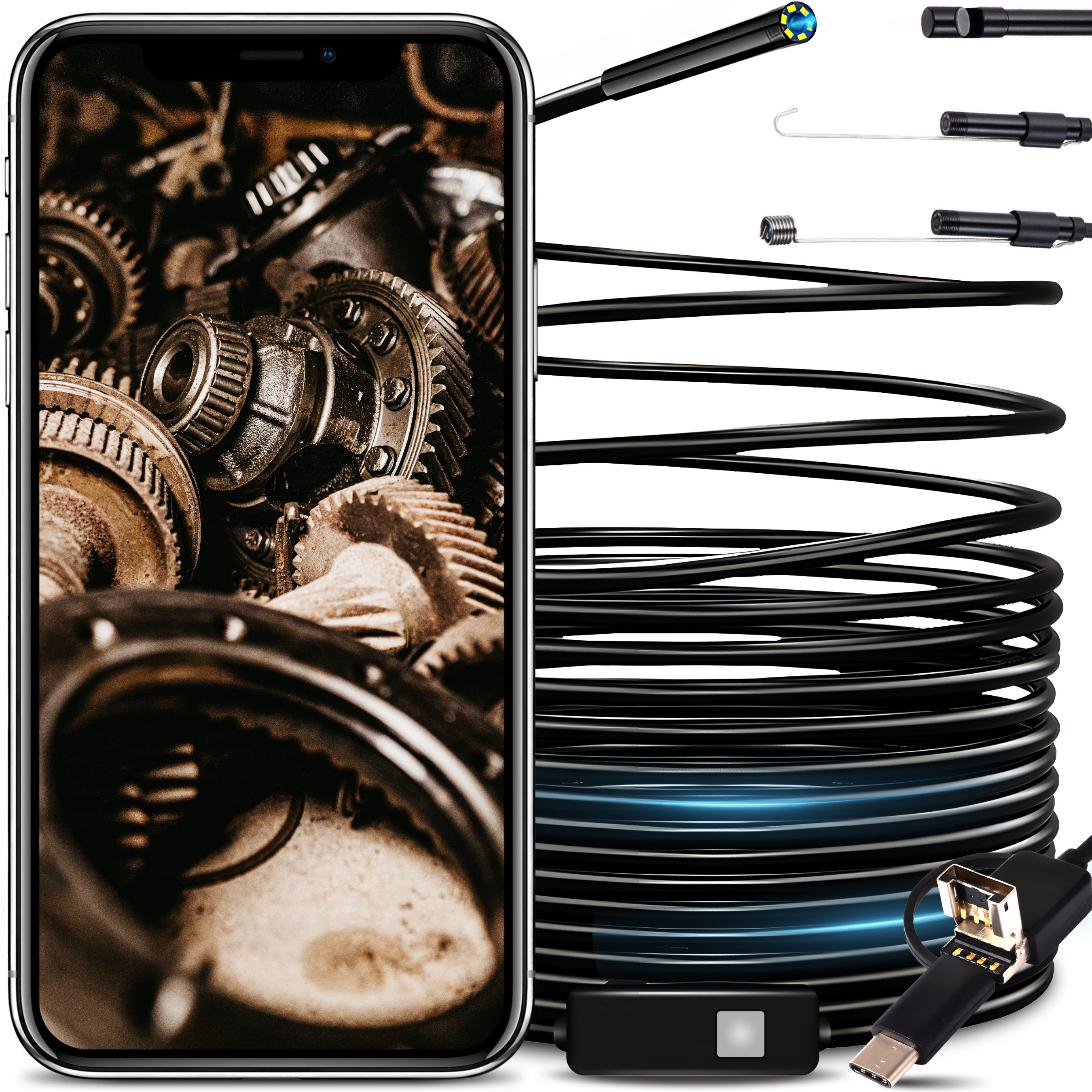 Image of Usb Inspection Camera With Flexible Cable For Visual Inspection