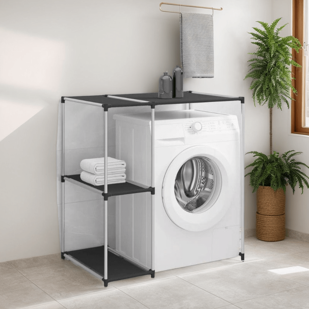 Estantería Baño Lavadora Estantería Para Baño O Lavandería - Estante De 3 Niveles Blanco, Ahorra Espacio Sobre Lavadora, Perfecto Para Organizar Toallas Y Productos Amazon Estantes Lavadora