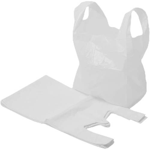 100 pack strong large vest carrier shopping bags with handles 11 x 17 x 21 kitchen food preservation storage travel takeaway durable heavy duty shopping bags for groceries retail takeaway everyday from uk seller