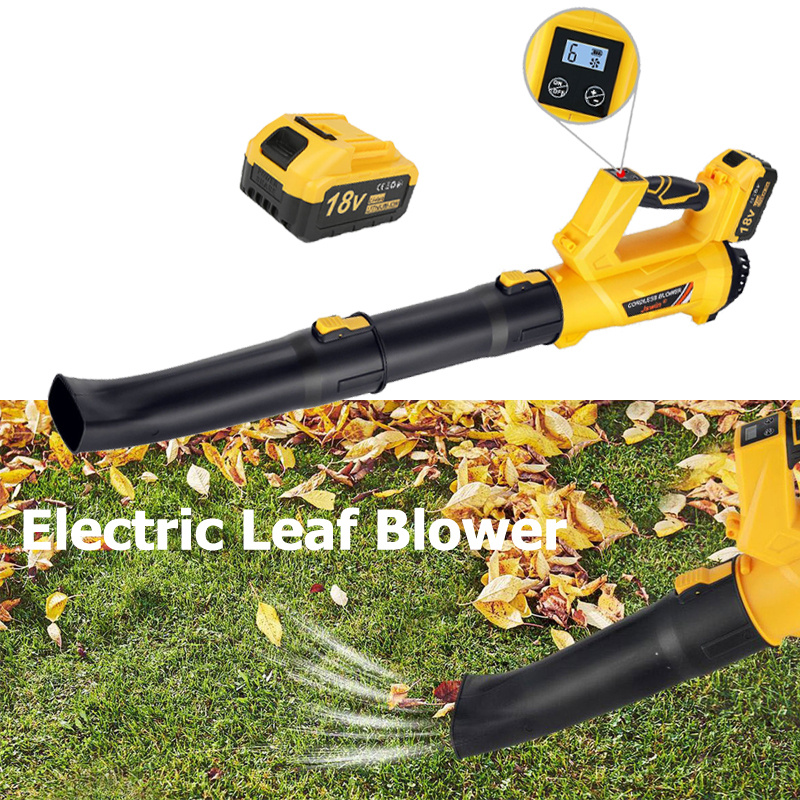 TEMU 1pc Handheld Brushless Cordless Blower Leaf Blower Snow Blower Storm Blower 240 Km/h Wind - Hair Dryer