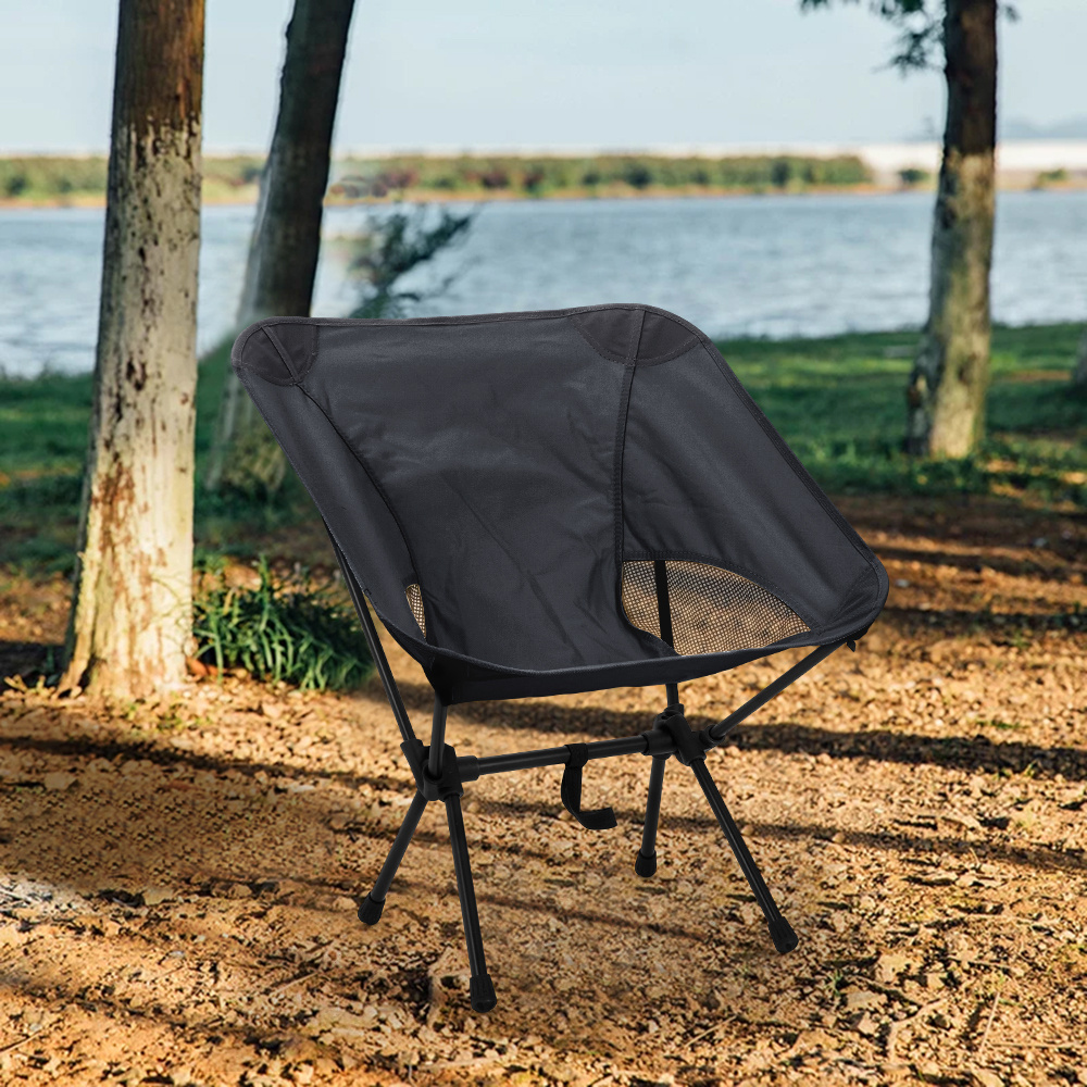 folding fishing chair height adjustable portable camping chair   used for picnic camping hiking details 8