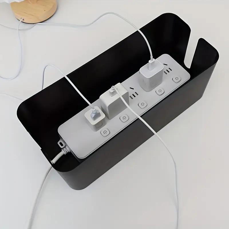 Cable Management Box | Cable Organiser Box to Hide Wires & Power Strips | TV Cord Organizer Box | for Home & Office, Aesthetic R