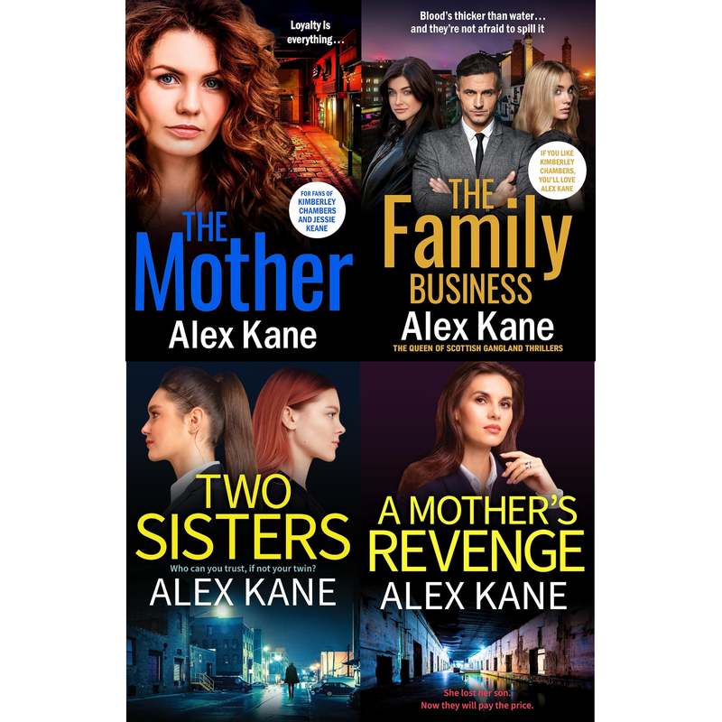 TEMU Alex Kane 4 Books Collection Set (the Family Business, The Mother, 2 Sisters, A Mother's Revenge)