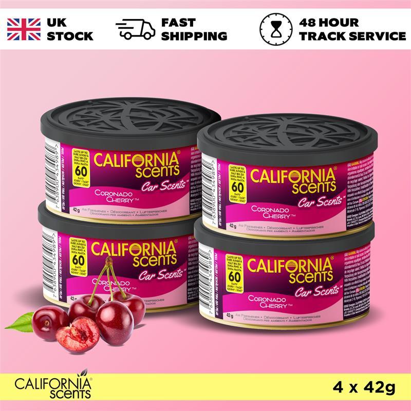 TEMU 4x Cherry Air Freshener Car Scent For Home And Car