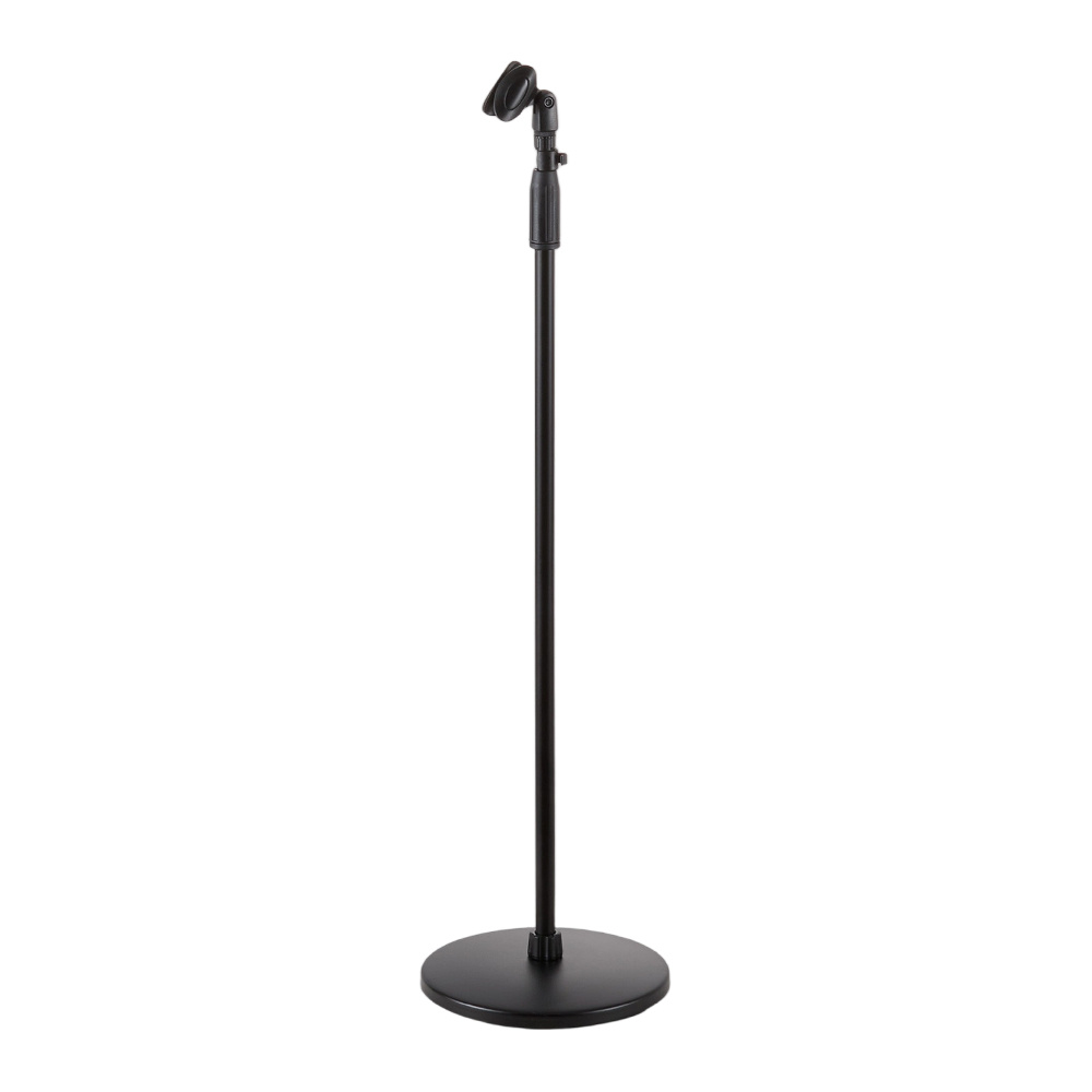 TEMU 1pc Floor Stand, Adjustable Vertical Microphone Stand, Floor Round Base Microphone Holder, Microphone Stand