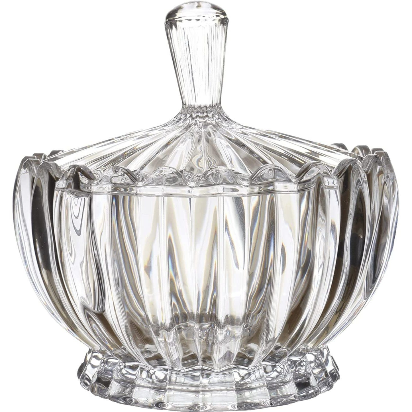 TEMU Glass Sugar Bowl Sugar Bowl Container