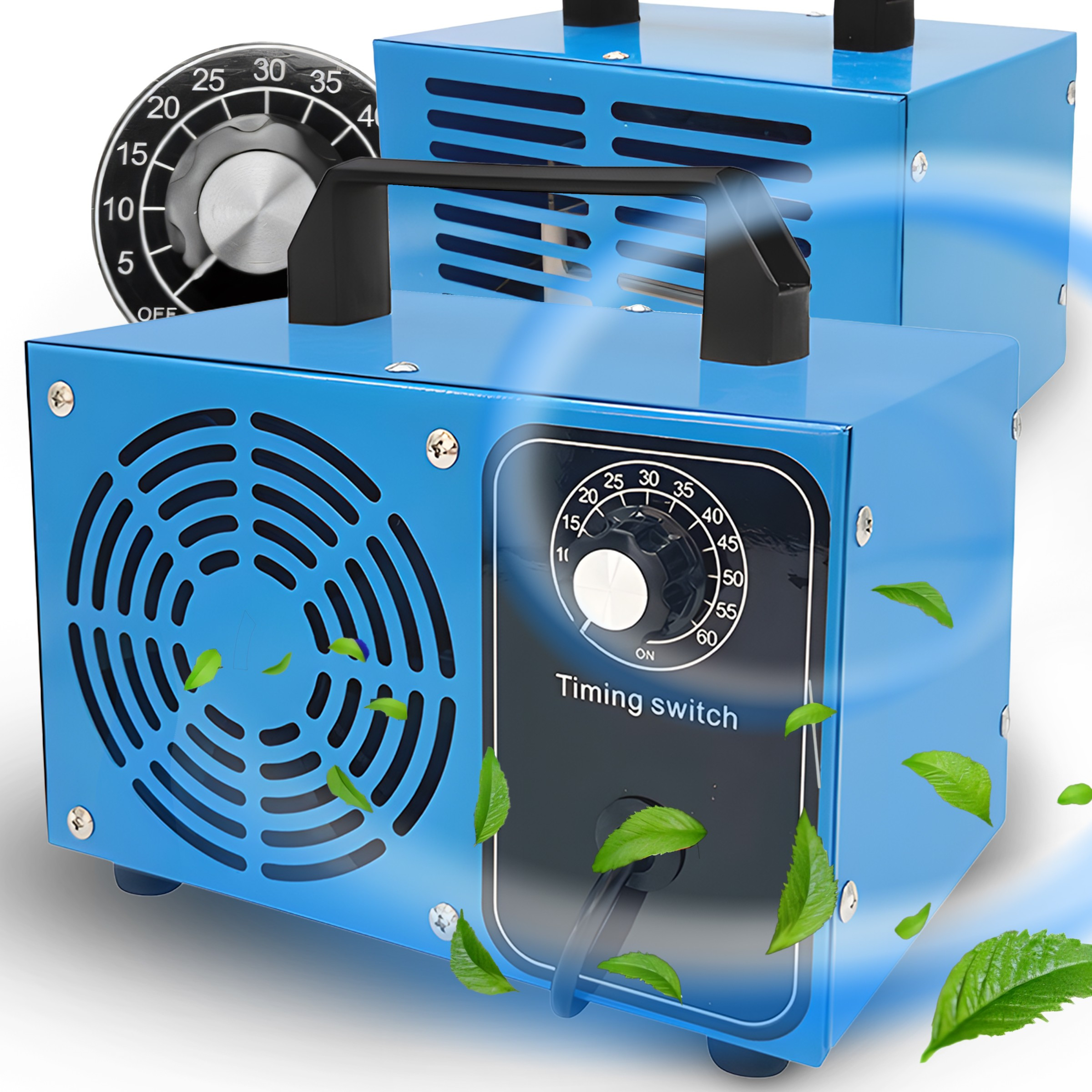 TEMU Générateur d'Ozone Retoo TechPro, Ozonateur, Purificateur d'Air, 140W, Débit de 60g/h, Vitesse du Ventilateur 2600 tr/min, Débit d'Air 200m³/h,
