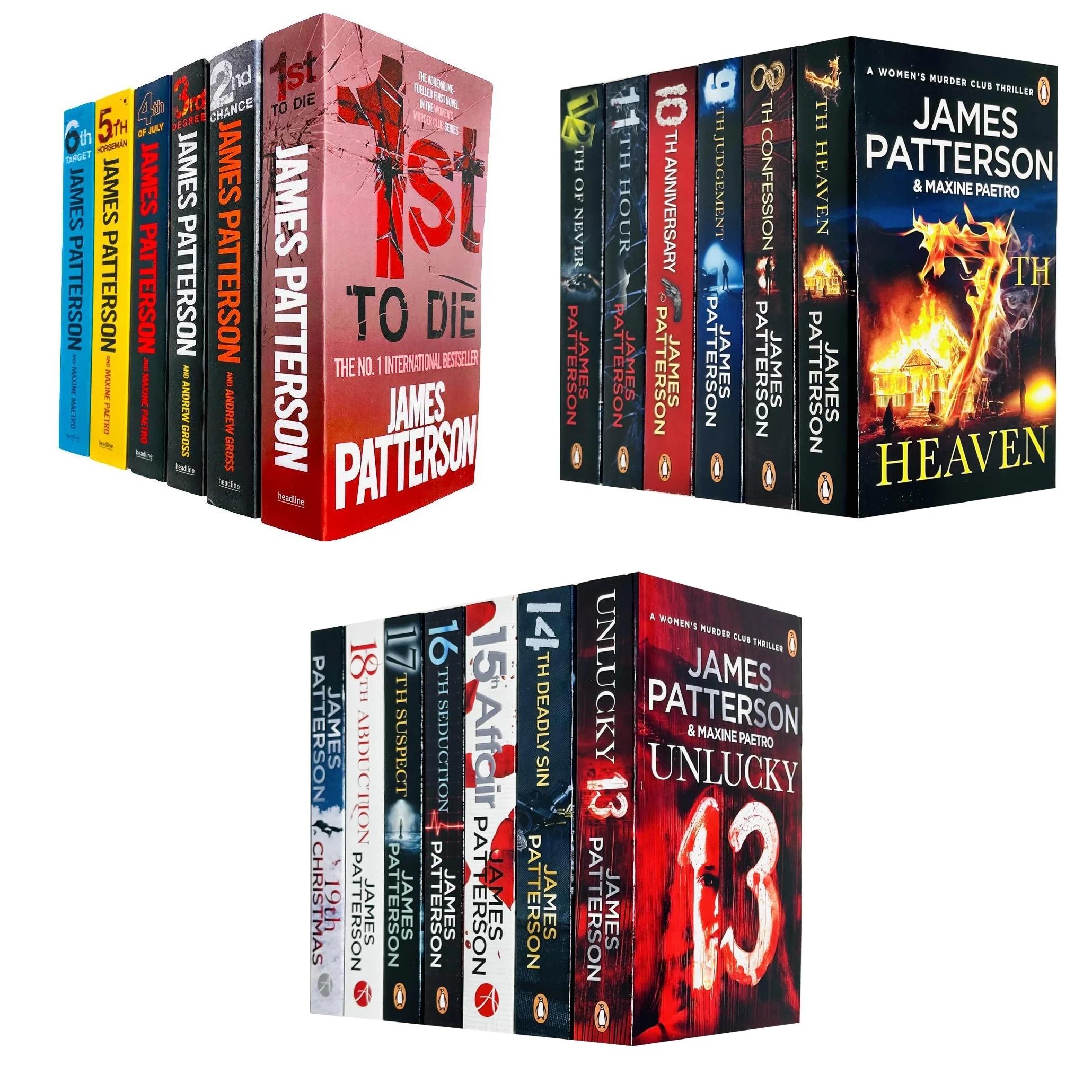 TEMU Womens Murder Club 19 Books Collection Set By (books 1 - 19)