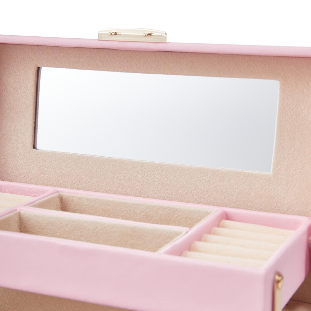 3-Layer Jewellery Box with Portable Travel Case