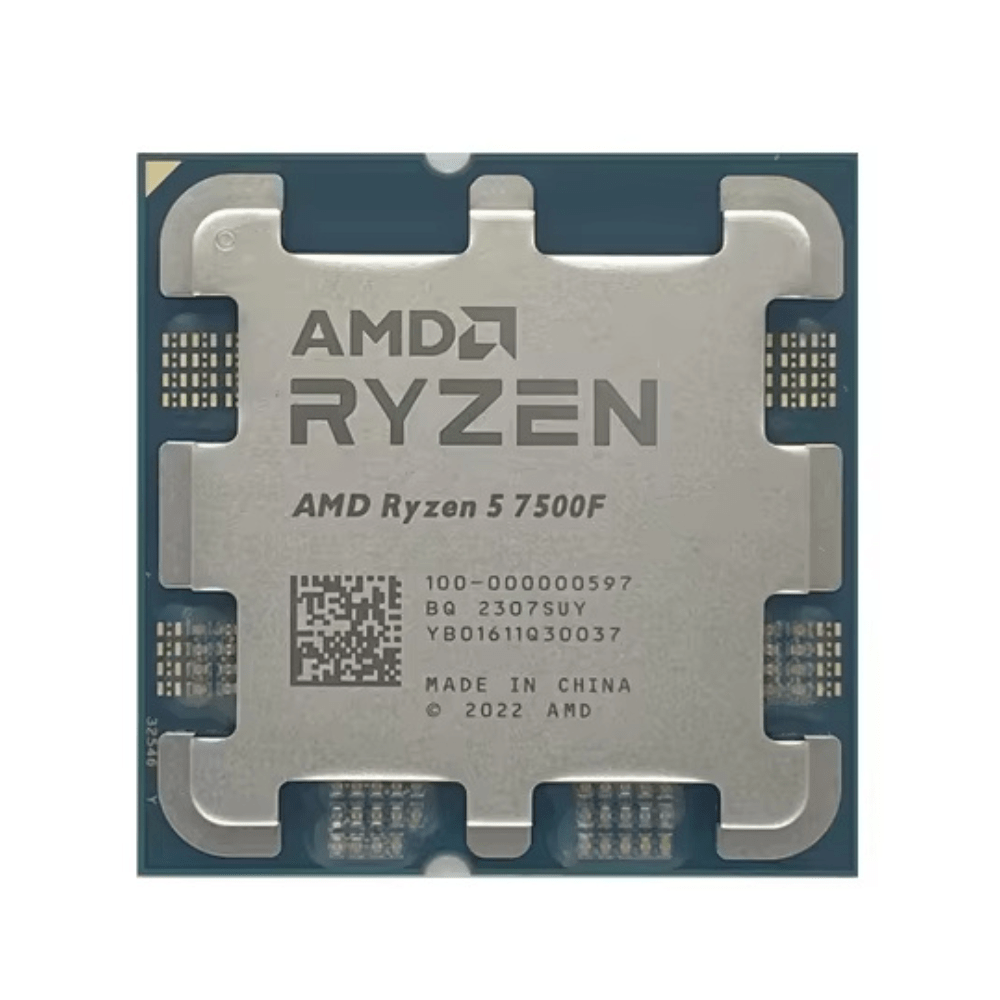   5 7500f tray processor 5ghz 6 core 12 thread 38mb desktop processor socket am5 cpu gaming processo