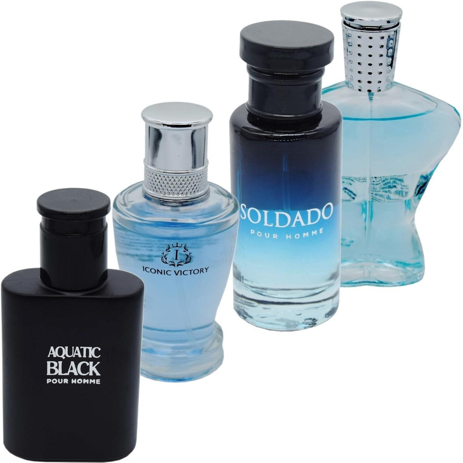 TEMU 4x Mistylo Fragrances Mix Pour Homme - 50ml