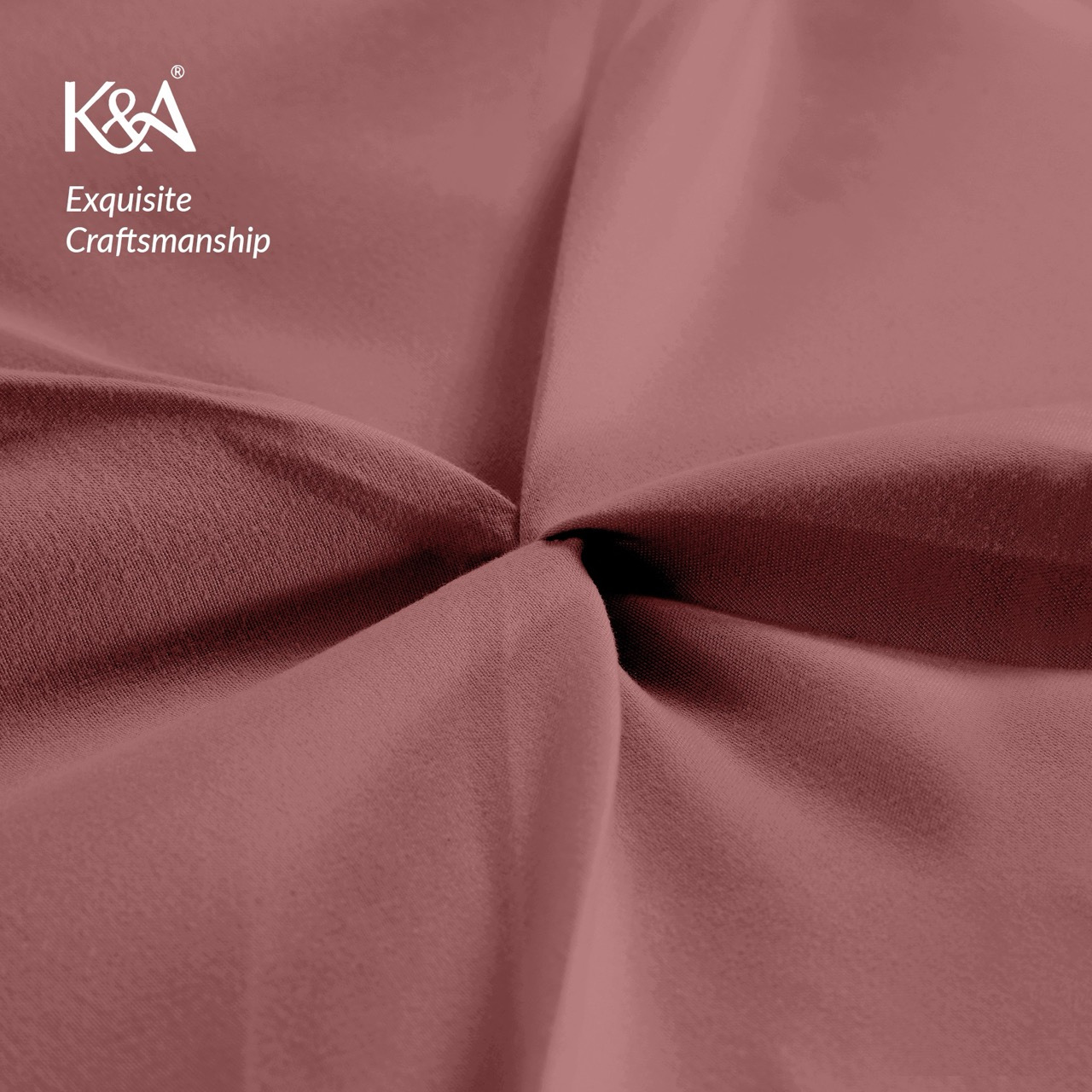 K&A® Pintuck Pinch Pleat Duvet Cover Set with Zipper Closure including Pillowcase – Ultrasoft Brushed Microfiber – Easy Care & Machine Washable