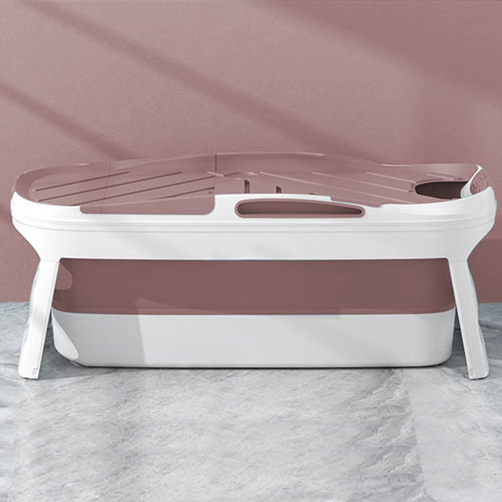 Foldable Plastic Bathtub for Adults with Spa Function
