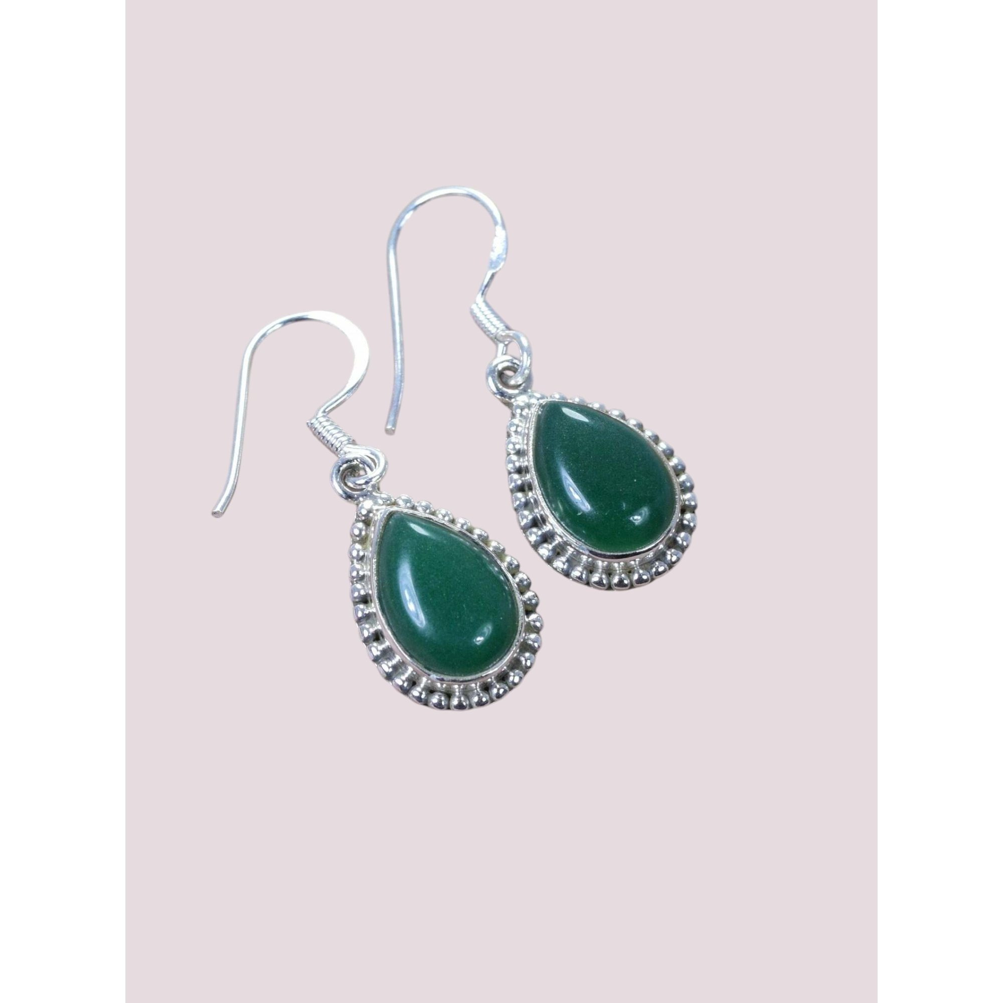 925 Silver Gemstone Earring - Minimalist Style
