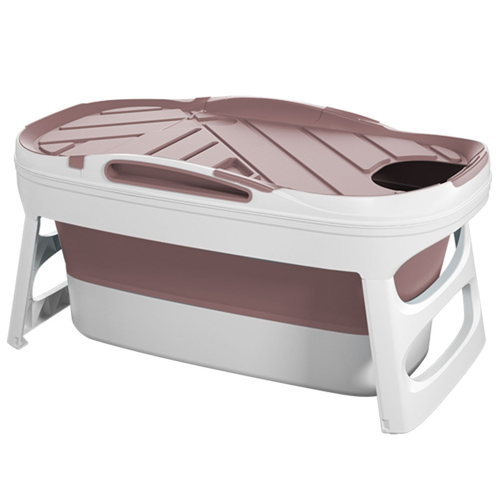 Foldable Plastic Bathtub for Adults with Spa Function
