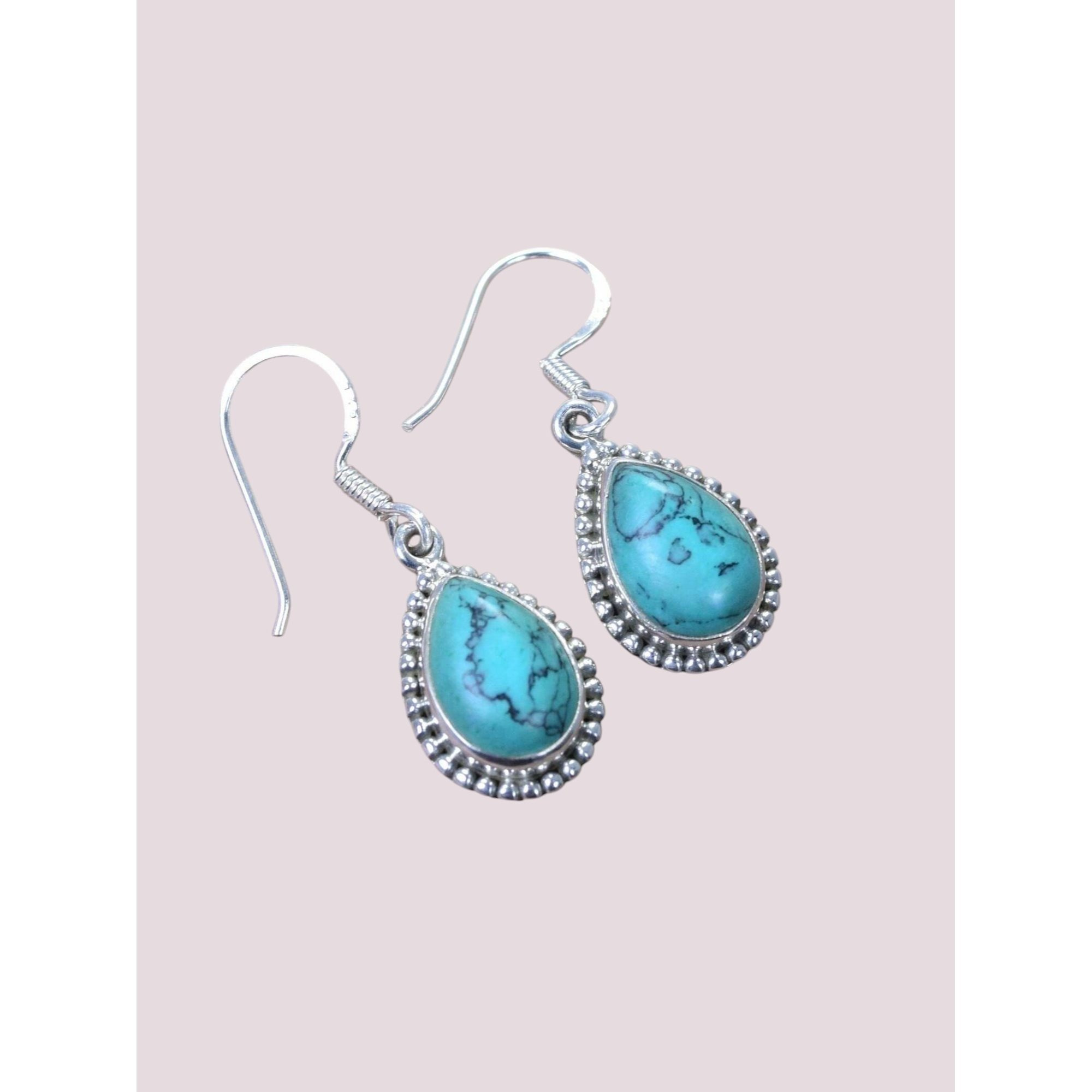 925 Silver Gemstone Earring - Minimalist Style