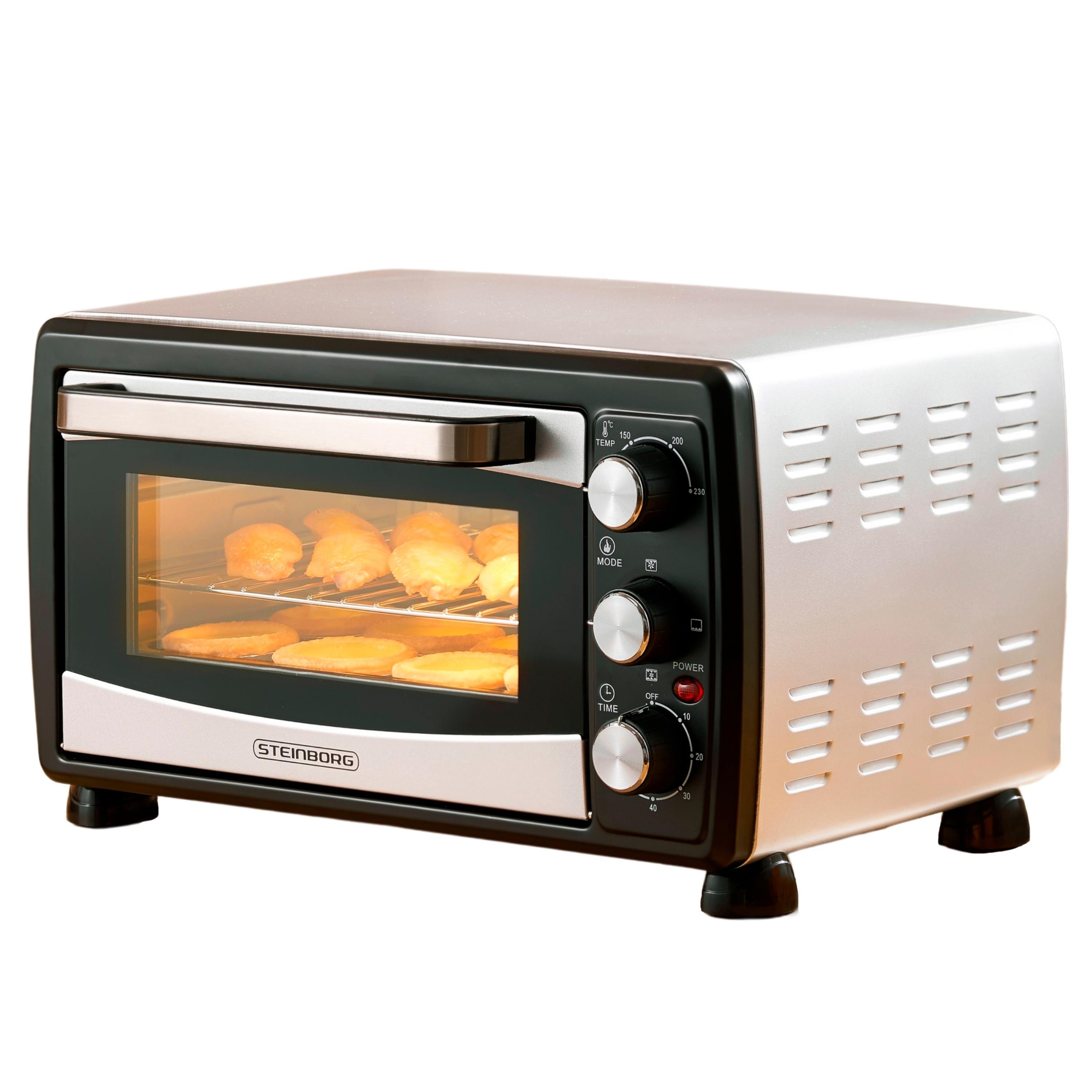 TEMU Mini Oven 20 , Pizza Oven, 3in1 Oven, Mini Oven, Mini Oven, Crumb Tray, Top/bottom Heat, Circulating Air, 60 Min Timer, 1.380 Watts