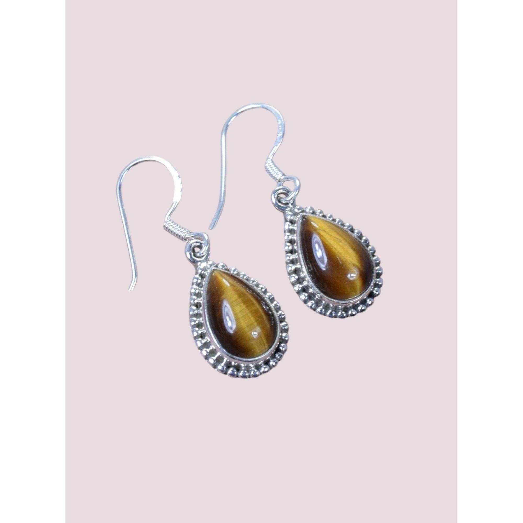 925 Silver Gemstone Earring - Minimalist Style