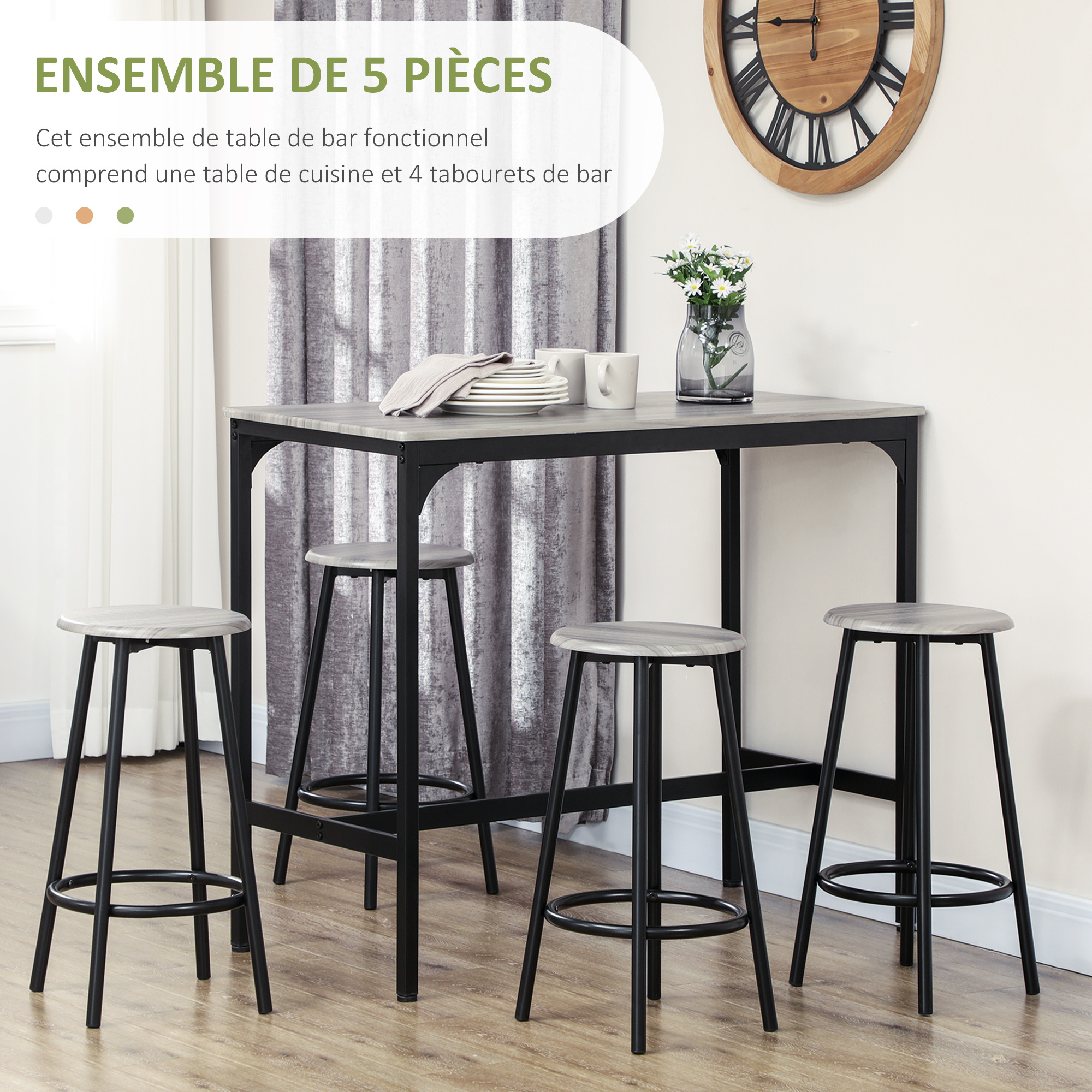 Set Di Fodere In Poliestere Grigio Per Salotto Da Giardino Mendoza Set Completo 84283580