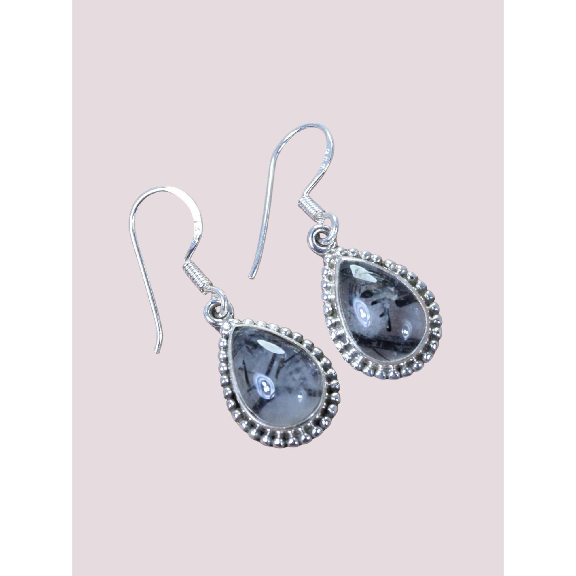 925 Silver Gemstone Earring - Minimalist Style