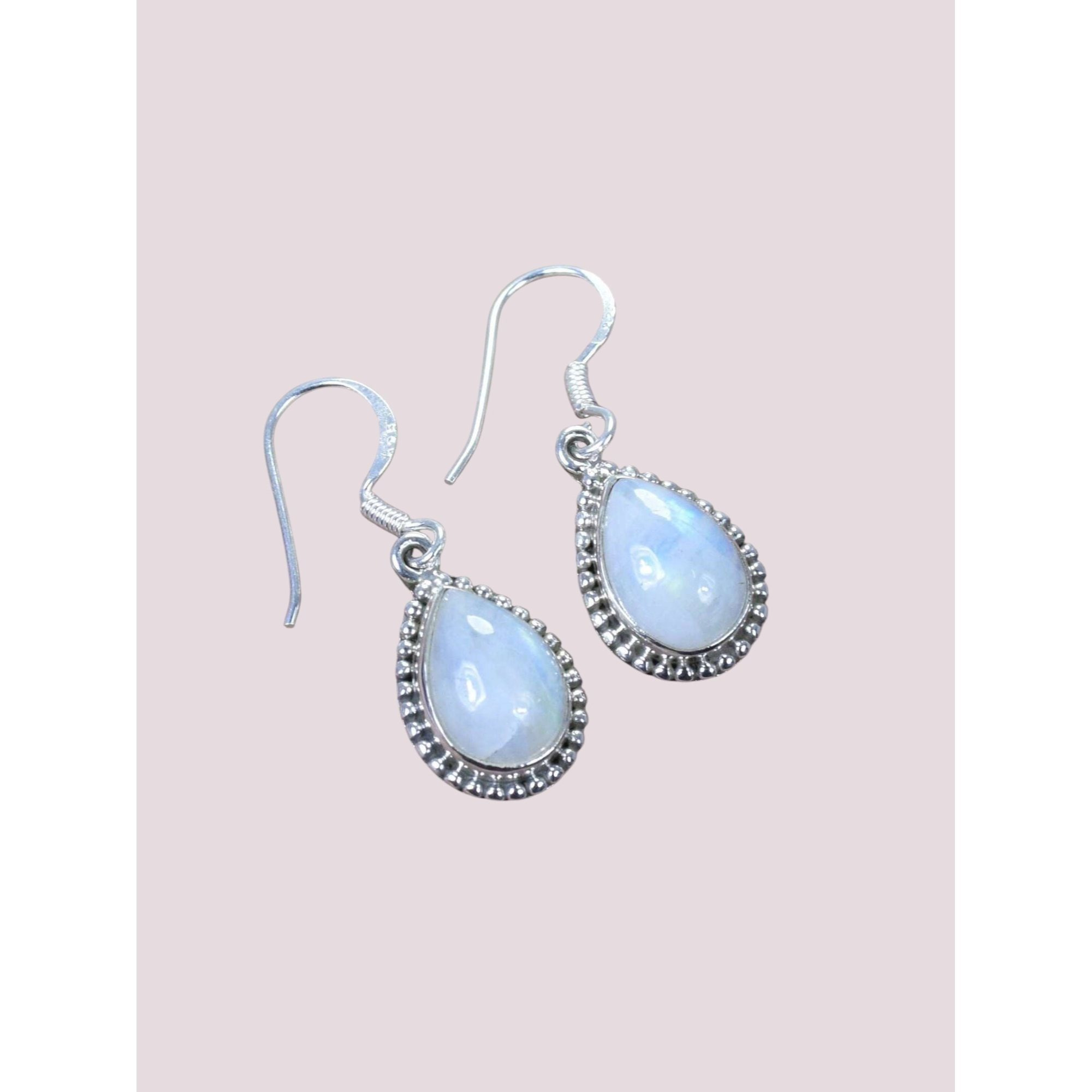 925 Silver Gemstone Earring - Minimalist Style