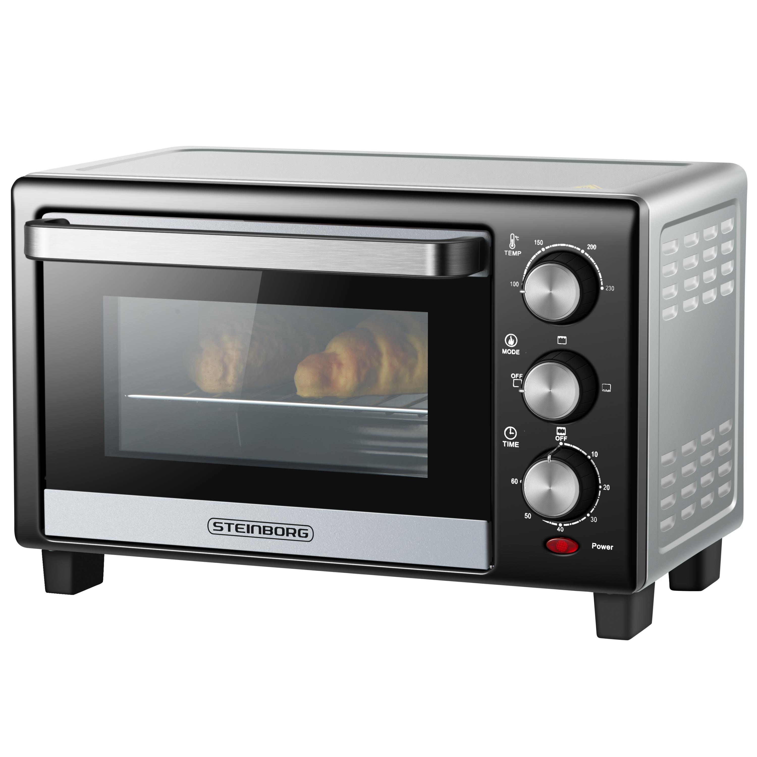 TEMU Mini Oven 15 Liter | Pizza Oven | Mini Oven | 60 Min Timer | 100°-230°c | 1200 Watt | Oven | Crumb Tray | Mini Oven | Camping Oven | Small Oven