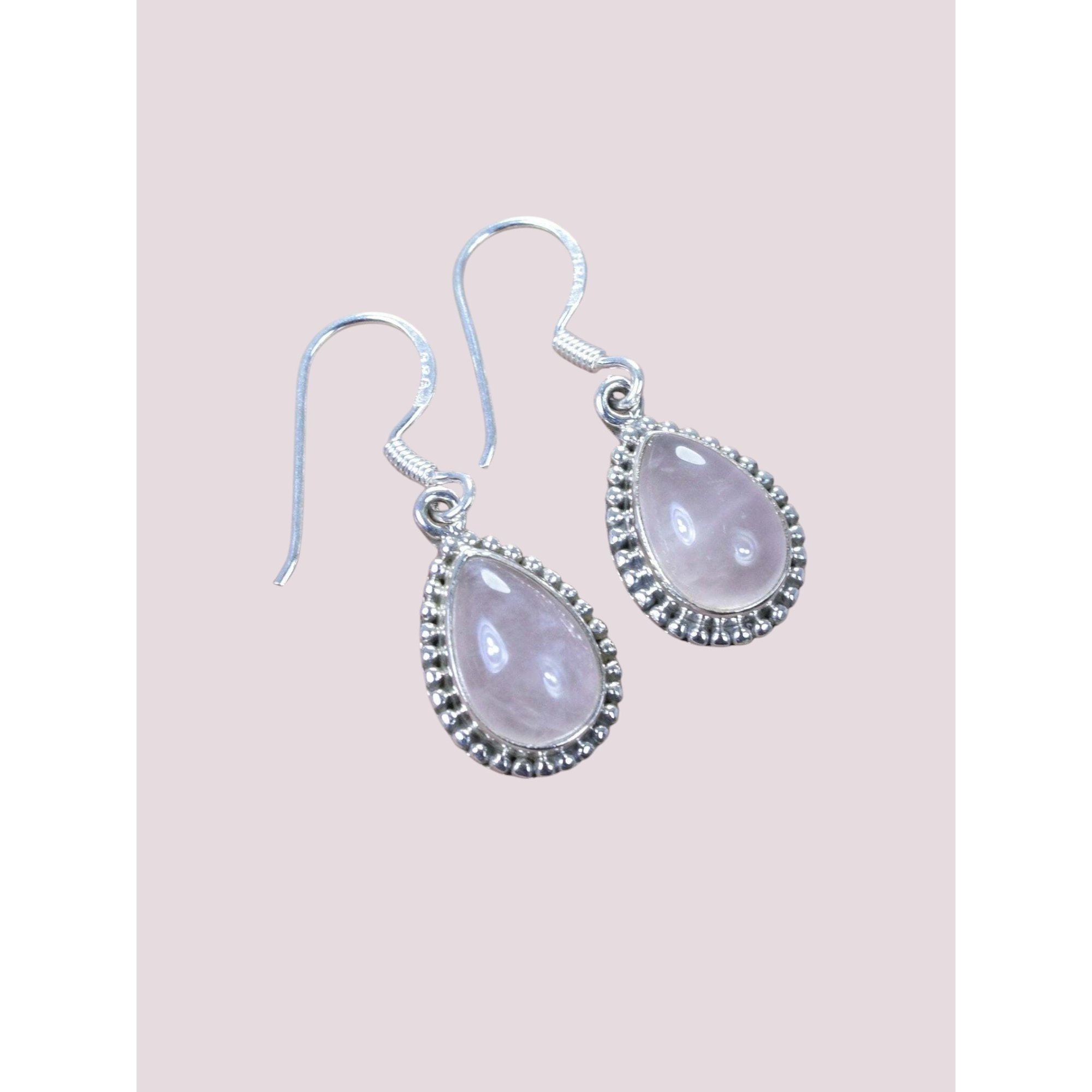 925 Silver Gemstone Earring - Minimalist Style