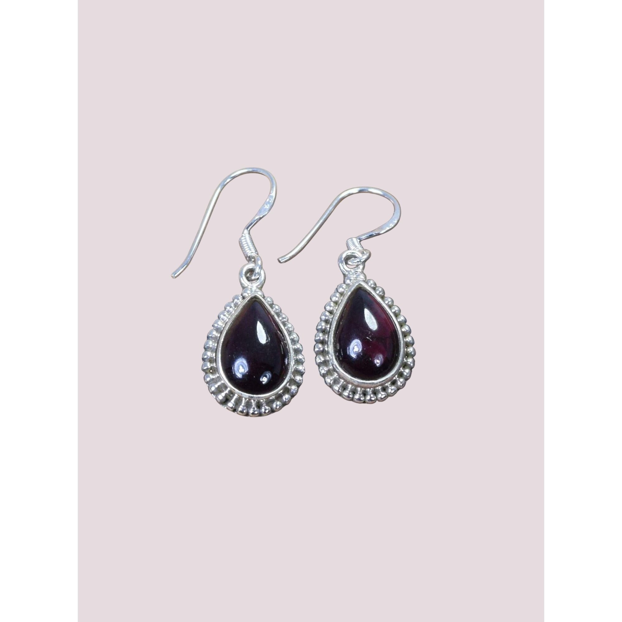 925 Silver Gemstone Earring - Minimalist Style