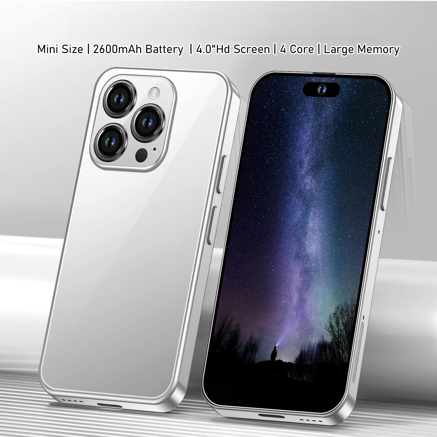 TEMU Mini Smartphone 4g, Smartphone With 3.99" Hd Display, , Phone, Core, 3+64gb Smartphone, Small Smartphone