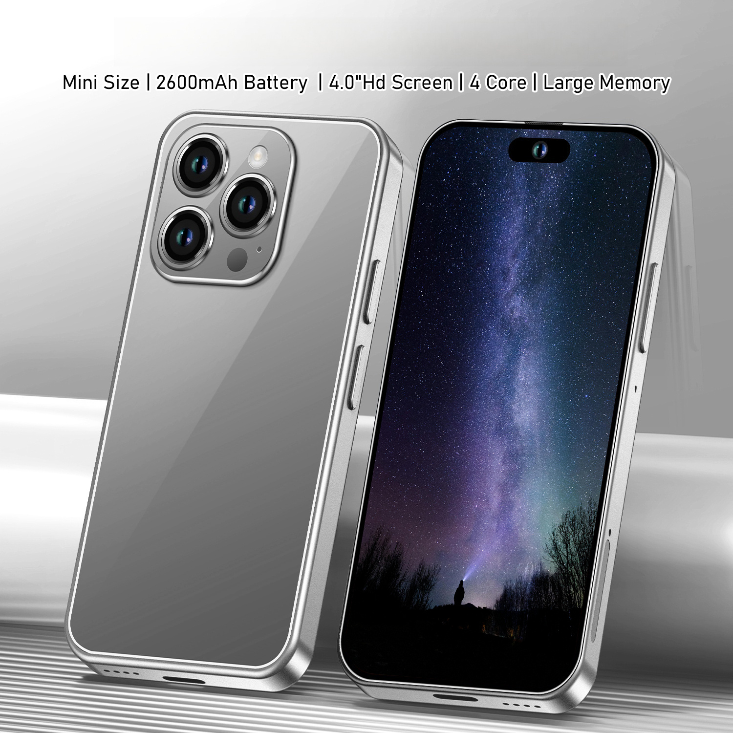 TEMU Mini Smartphone 4g, Smartphone With 3.99" Hd Display, , Phone, Core, 3+64gb Smartphone, Small Smartphone