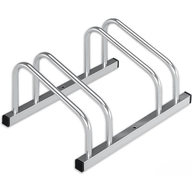 Image of Bike Stands For All Bicycles - Floor & Wall Mounting - Bike Holder For Garage & Outdoor Area - Stand For Tires Up To 55 Mm