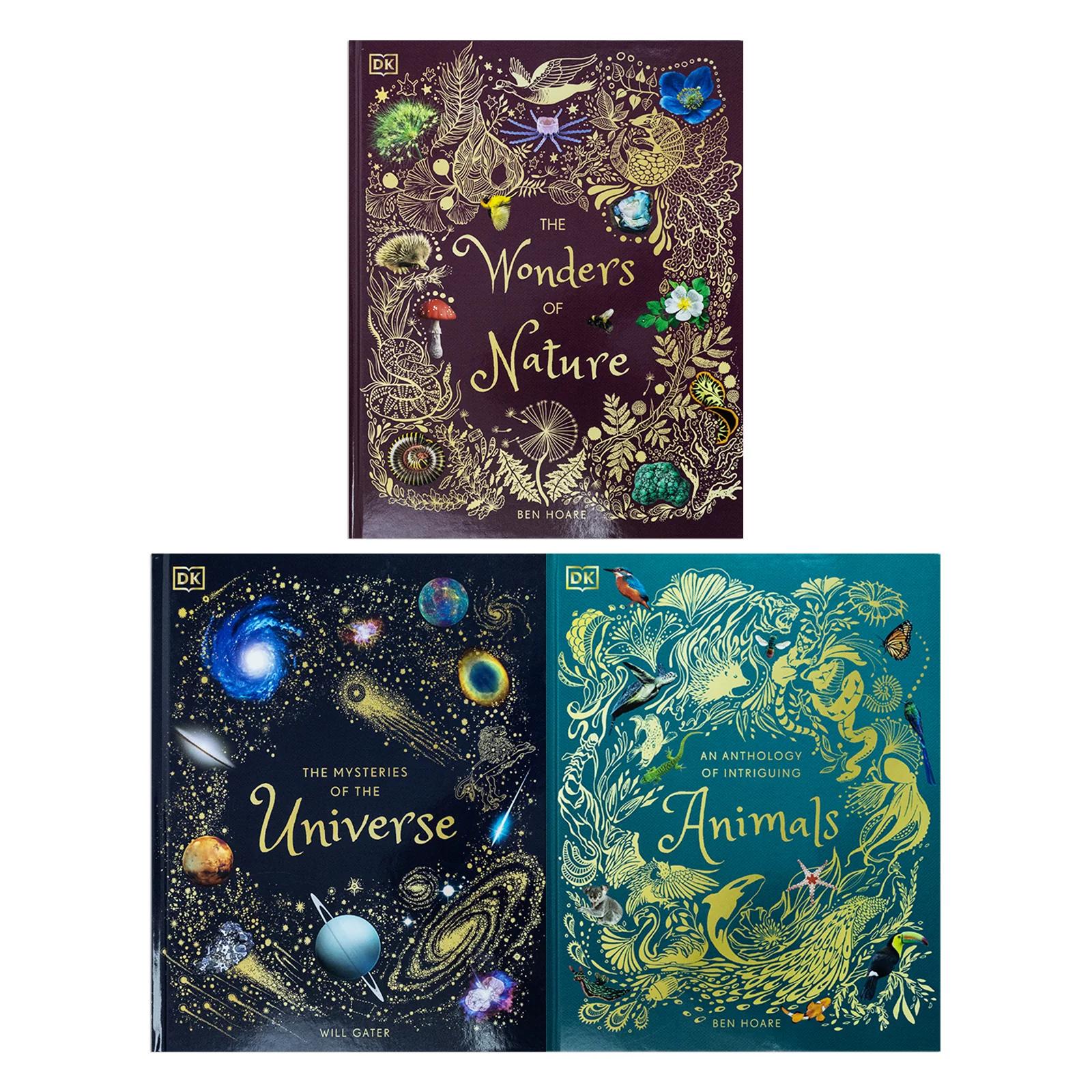 TEMU Dk Children's Anthologies 3 Books Collection Set By Ben Hoare & Will Gater (the Wonders Of Nature, The Mysteries Of The Universe & An Anthology