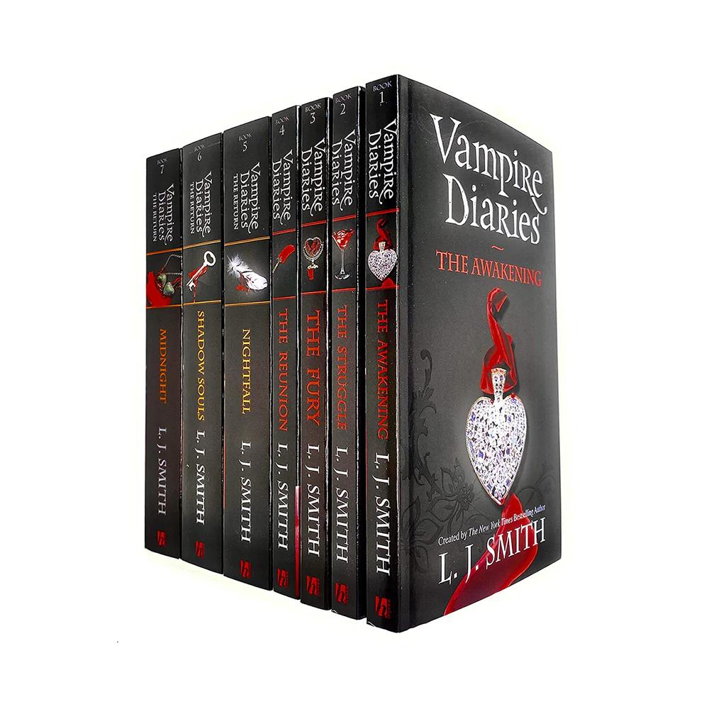TEMU Vampire Diaries The Awakening And The Return 7 Books Set Collection L. J. Smith (1 To 7)