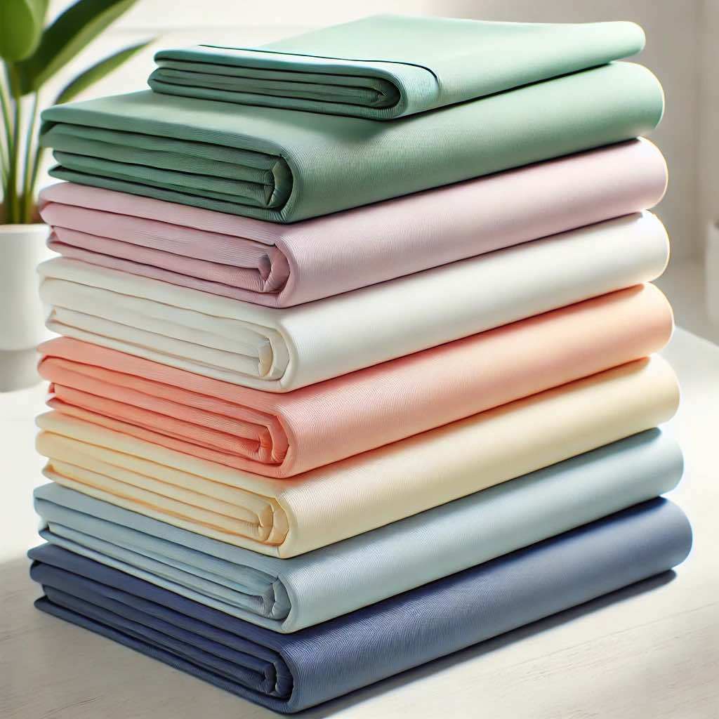 TEMU Lot de 6 draps Housses 160 x 200 cm Bonnets 25cm Qualité 57 Fils au cm² Couleurs Aléatoire -Plis Repassage-Facile