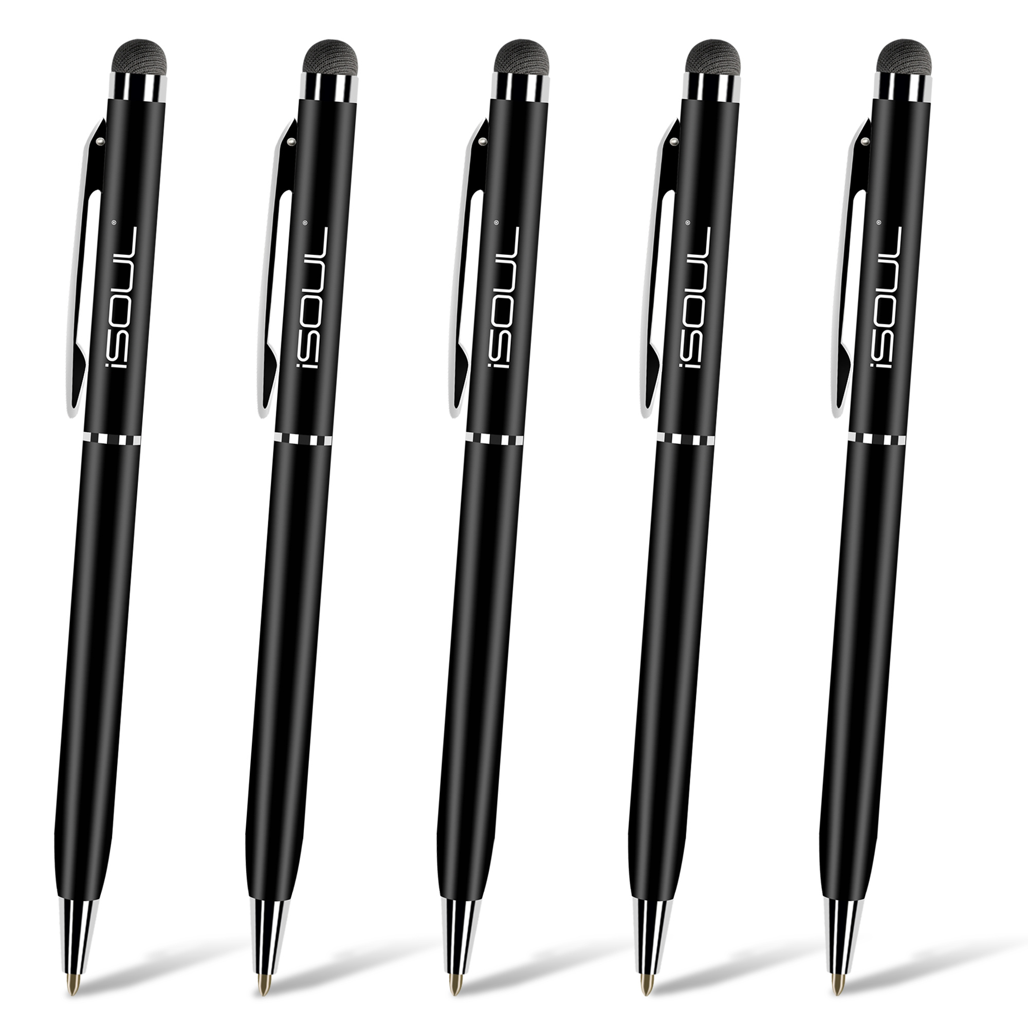 TEMU Stylus Pens For Touch Screens Universal Multicolor Stylus For Mobiles - 5 Pack