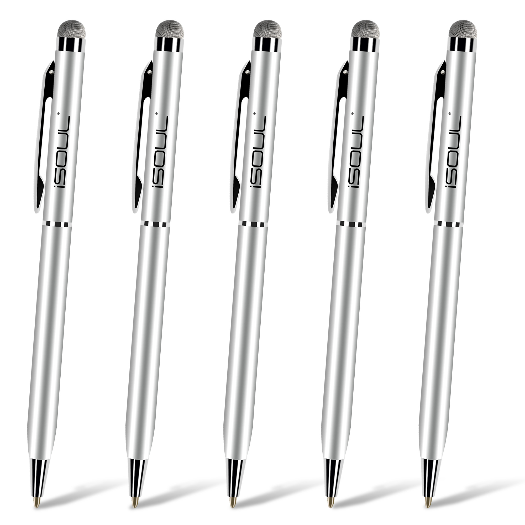 TEMU Stylus Pens For Touch Screens Universal Multicolor Stylus For Mobiles - 5 Pack