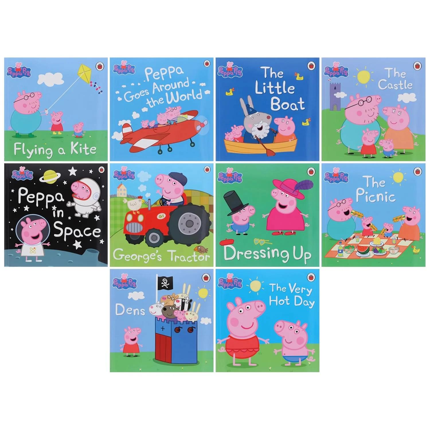 Peppa Pig Series & One Big Family: A World Book Day 2026 by Ladybird 11 Picture Books Collection Set - Ages 2-6 - Paperback