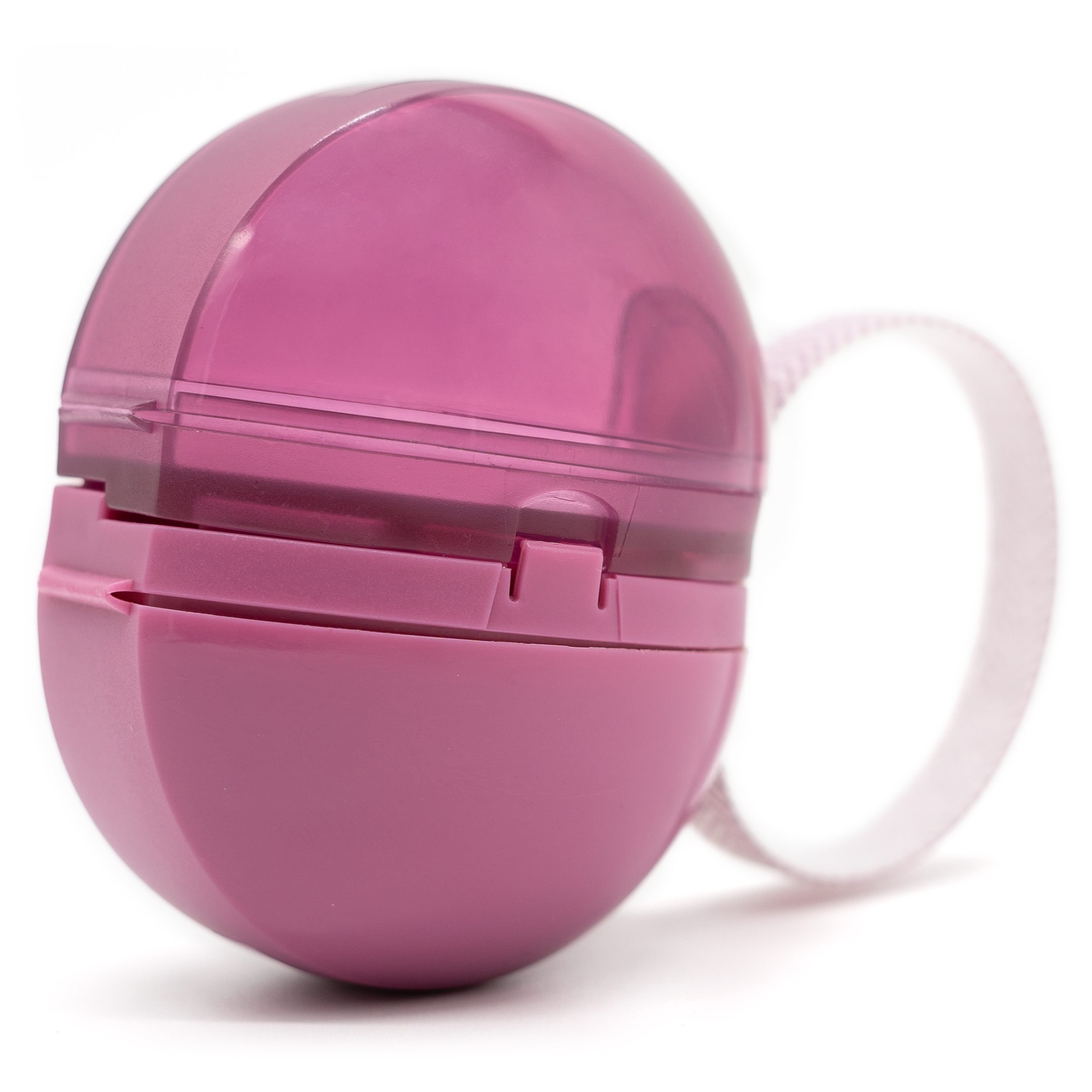 TEMU Miamia Pacifier Box Duo - Hygienic Storage For 2 Pacifiers, Flexible Attachment With- Berry