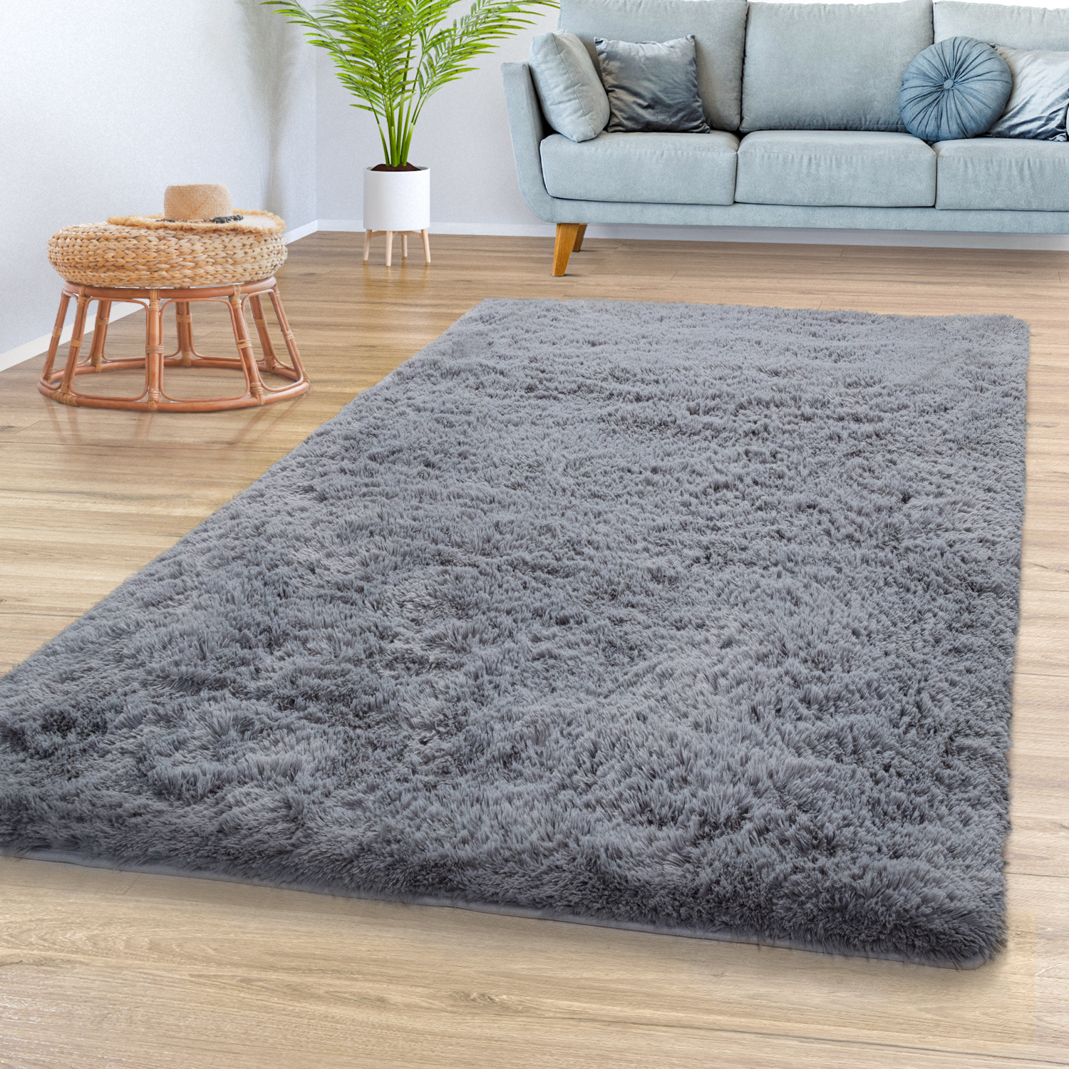 E-shop Teppich Wohnzimmer Hochflor Langflor Shaggy Weich