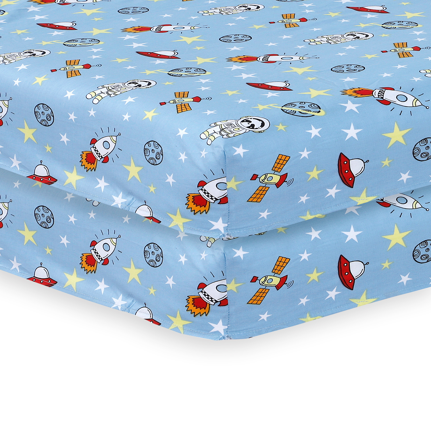 DTEX HOMES Super Soft Breathable Polycotton Cot Bed Sheets