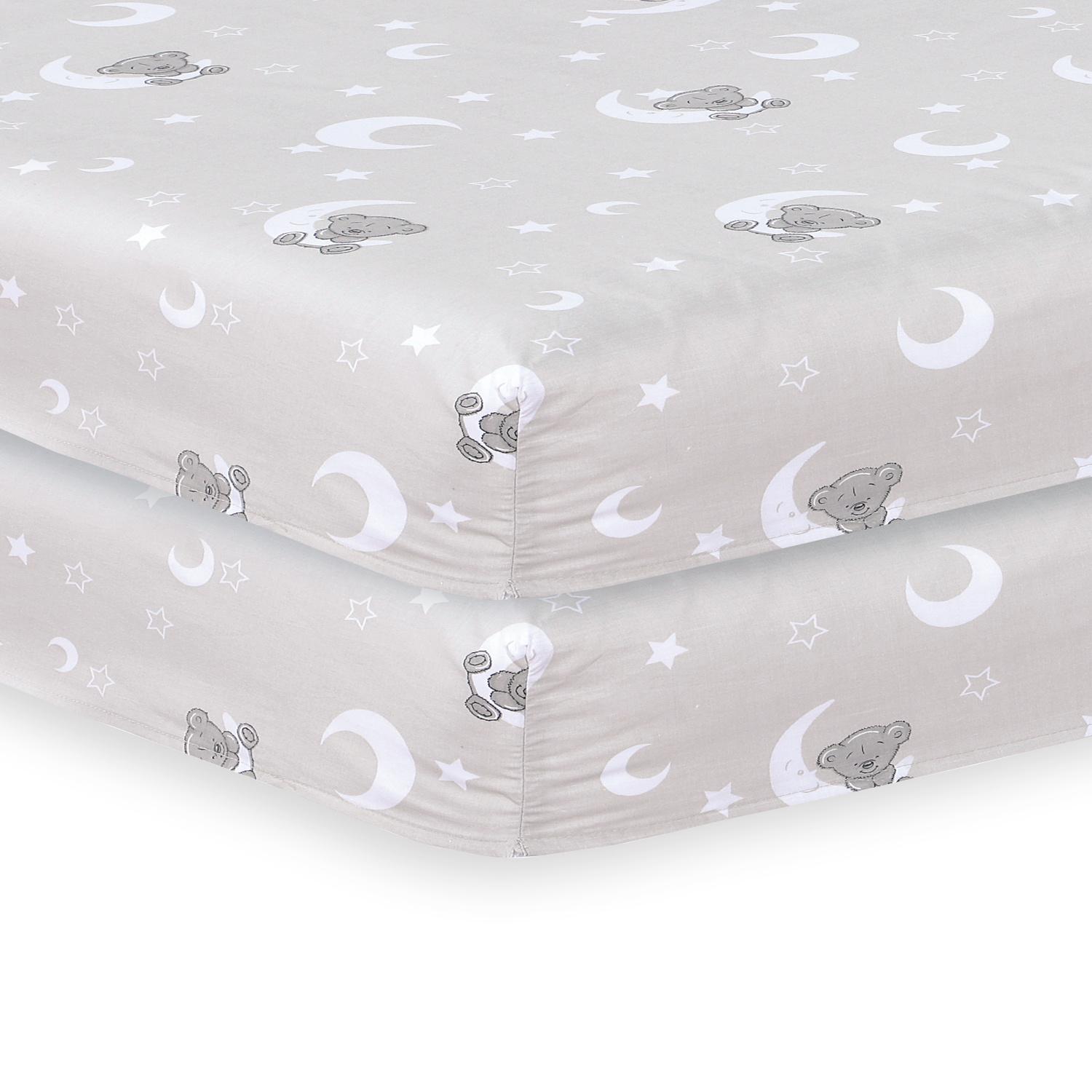 DTEX HOMES Super Soft Breathable Polycotton Cot Bed Sheets