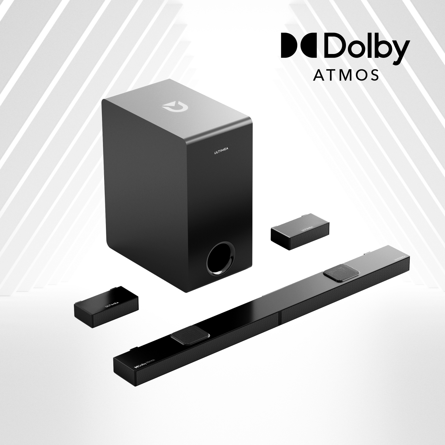 TEMU Ultimea 5.1.2ch Soundbar With , 8