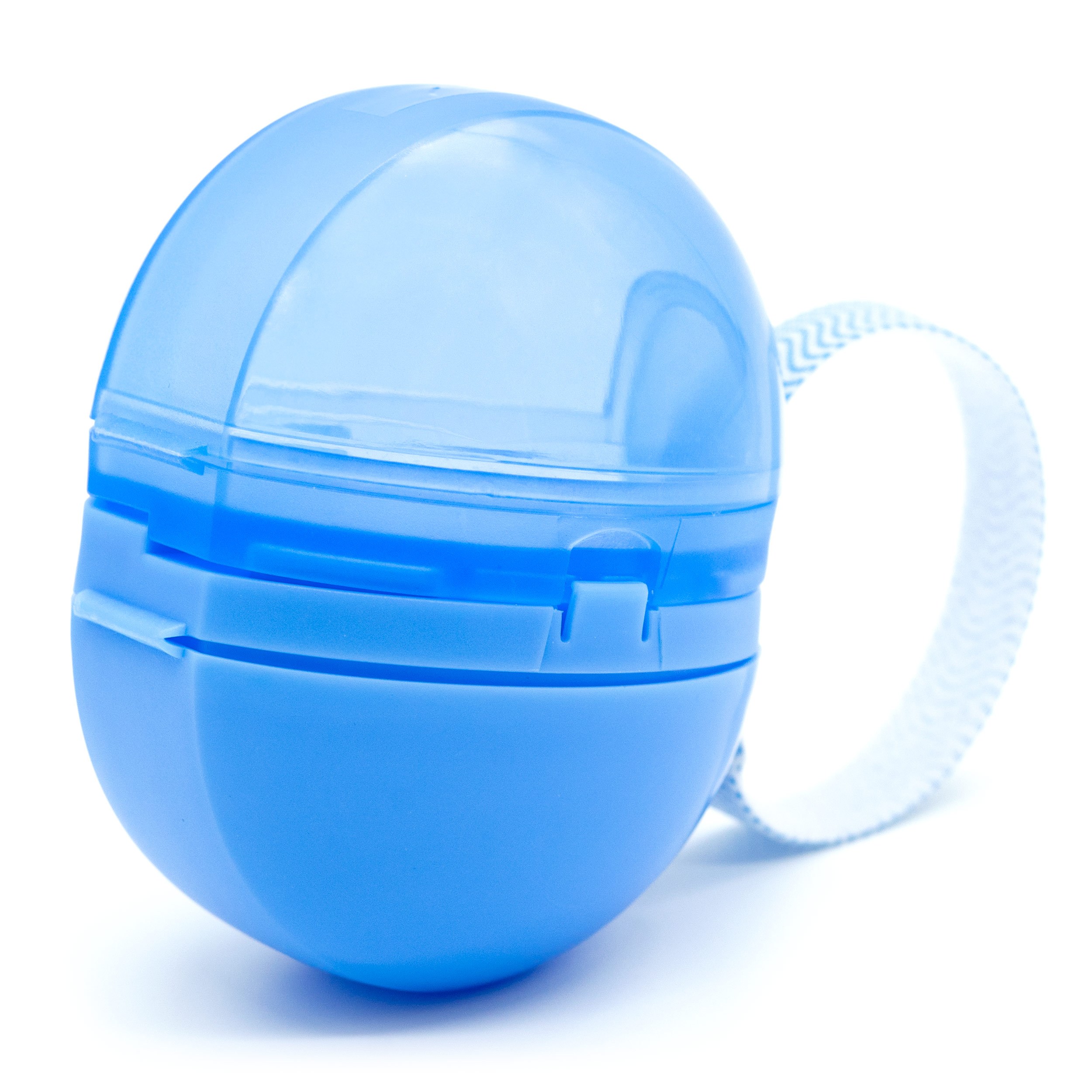 TEMU Miamia Pacifier Box Duo - Hygienic Storage For 2 Pacifiers, Flexible Attachment With- Berry