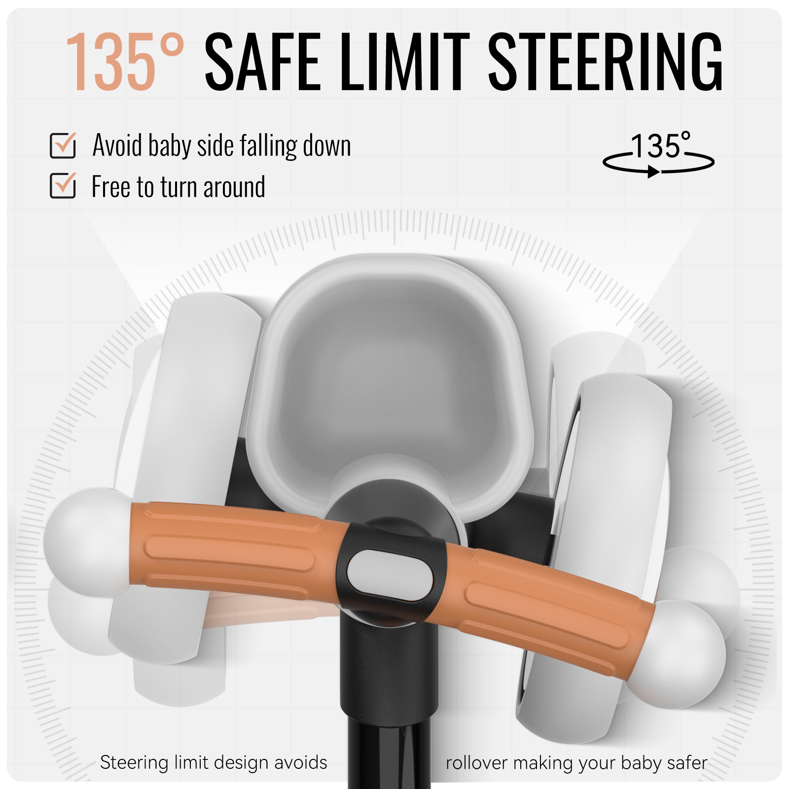 Baby balansfiets met mand, babyloper voor 12-24 maanden, 135° beperkte besturing voorkomt zijdelingse valontwerp, baby's glijdende fiets voor binnen en buiten voor jongens en meisjes, voor 1-jarige verjaardag, groen/roze/zwart