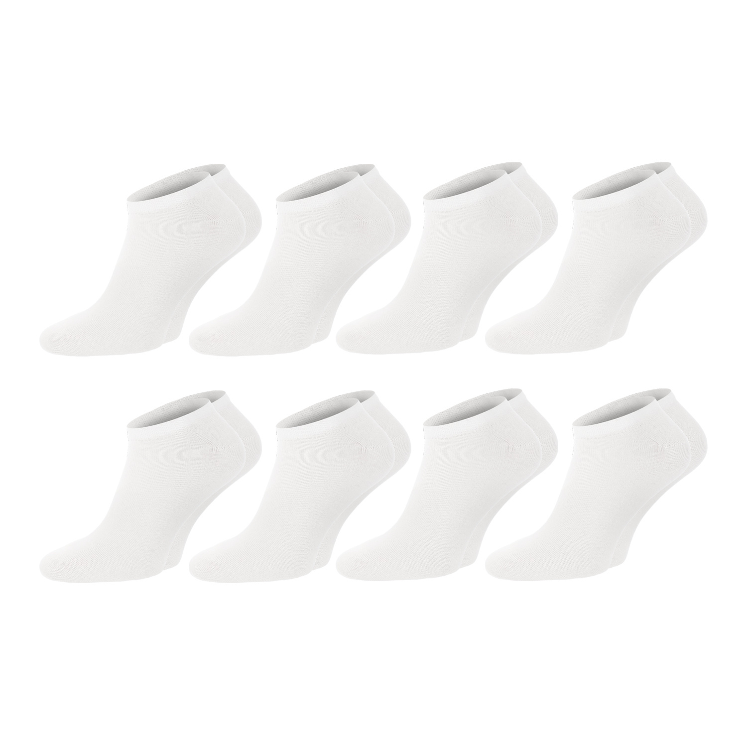 Image of 8 Pairs Of Chili Lifestyle For Women And Men, Sports And Leisure, Recycled, White, 35-38 / 39-42 / 43-46