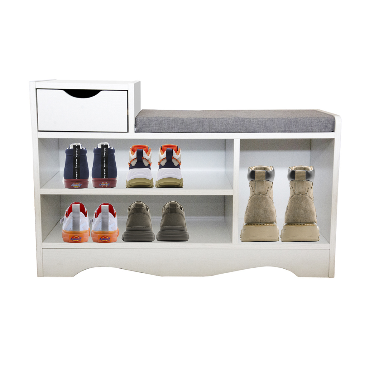 Shoe Bench Shoe Cabinet Seating Bench Shoe Rack With Cushion Shoe Storage