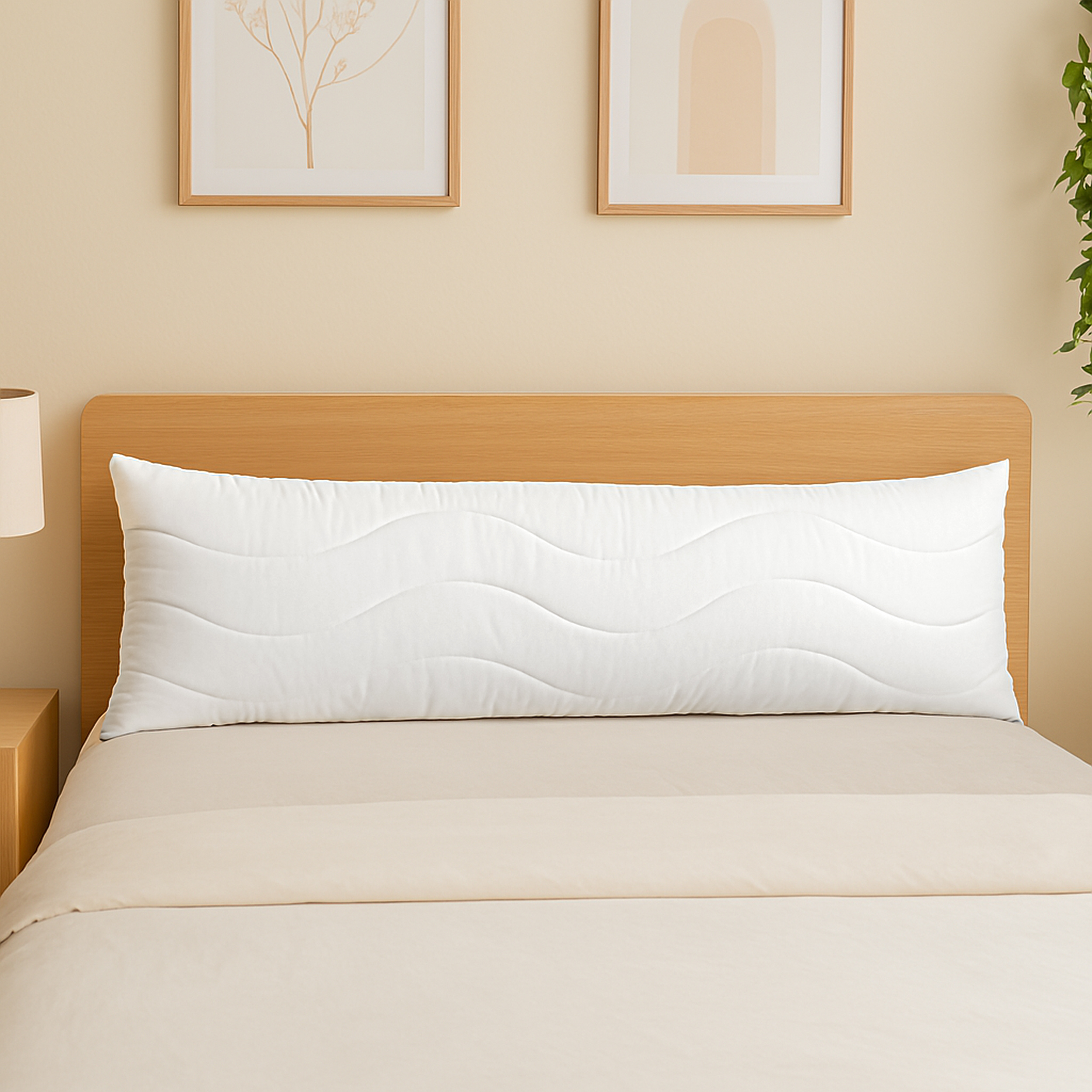 Image of High-quality Side Sleeper Pillow – Long Pillow For Side Sleepers – Body Pillow – Body Pillow For Adults With Soft Microfiber Filling (40 X 145 Cm) – Washable Sleep Pillow.